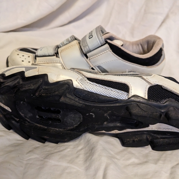 90's / Y2K Shimano SH-WM60 mountain bike SPD shoes US 7.2 EUR 39 - Picture 3 of 5